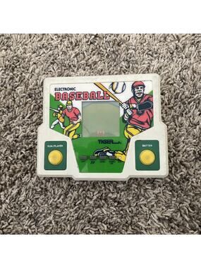 Vintage 1988 Tiger Electronic Baseball Game Hand Held Tested Works